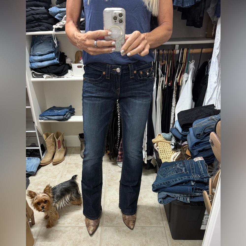 True Religion Indigo Boot Cut Jeans